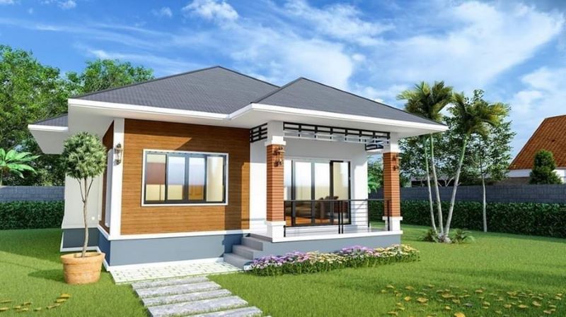 Picture of One Storey House Plan with Contemporary Features